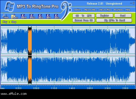 MP3 To Ringtone Pro 2.01