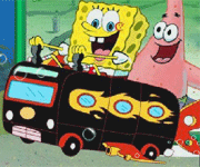 spongebob bus rush