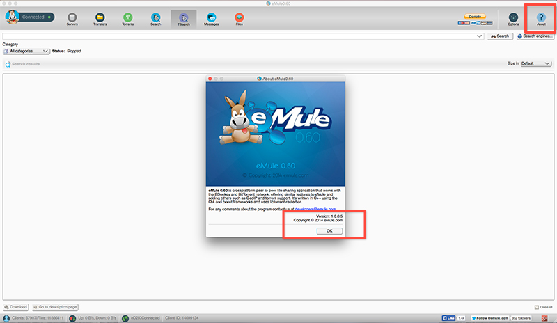 How to clear the search history on eMule